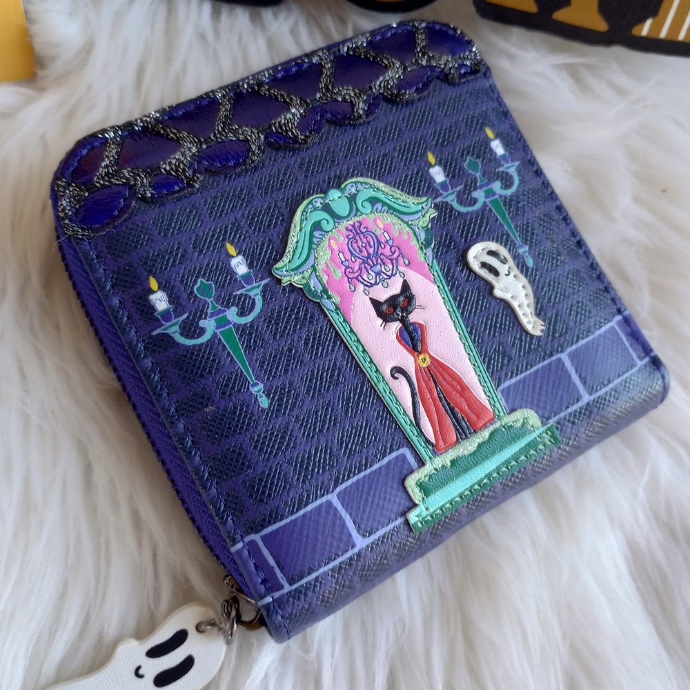 WALLET SOLD Vendula London Hallowee Cat Dracula's Haunted House Bag - Picture 13 of 16